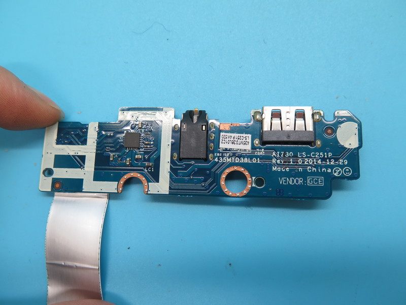 RTDPART suitable for Lenovo S21E-20 headphone audio USB connector small board with line 5C50H45171