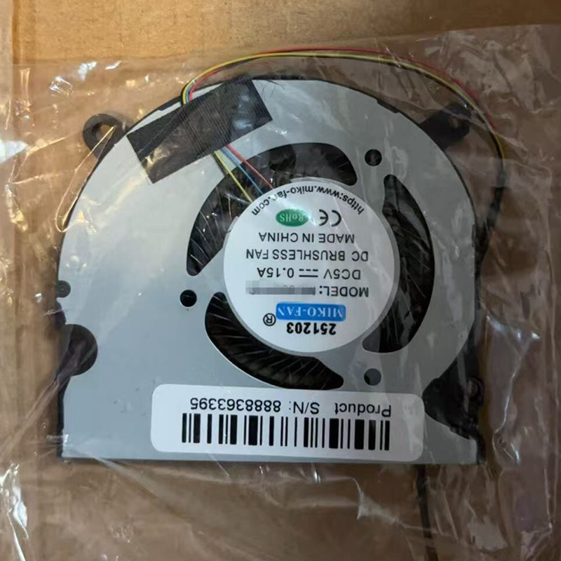 Rtdpart Is Suitable for 6004Rvh-M52 M51 598 622 Dc5V 0.5A Notebook Cooling Fan
