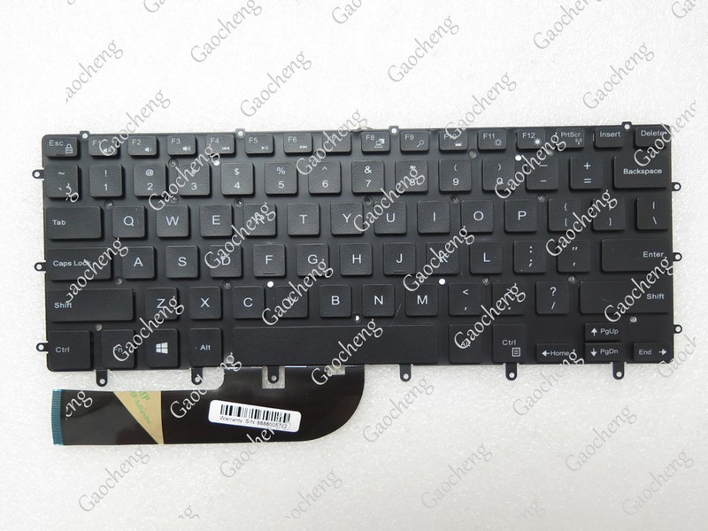 Rtdpart Is Suitable for Dell Dell Xps15-9550 9560 9570 Keyboard Ru Sp It Fr Gr