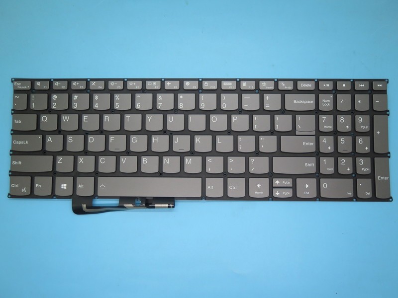 Rtdpart Is Suitable for Lenovo Yoga Slim 7-15Itl5 15Imh05 Notebook Keyboard Gr Uk