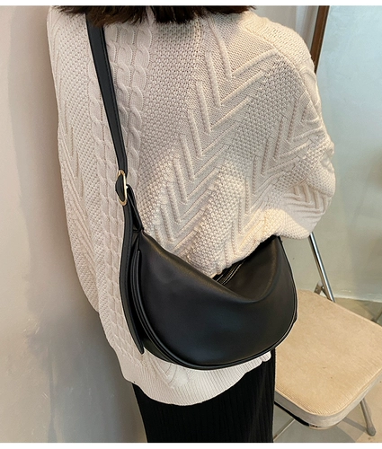 Вместительная и большая белая сумка через плечо, универсальная сумка на одно плечо