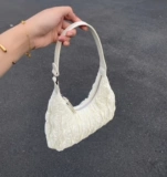 Сумка подмышку, сумка через плечо, лампа в виде луны, небольшая сумка, в корейском стиле