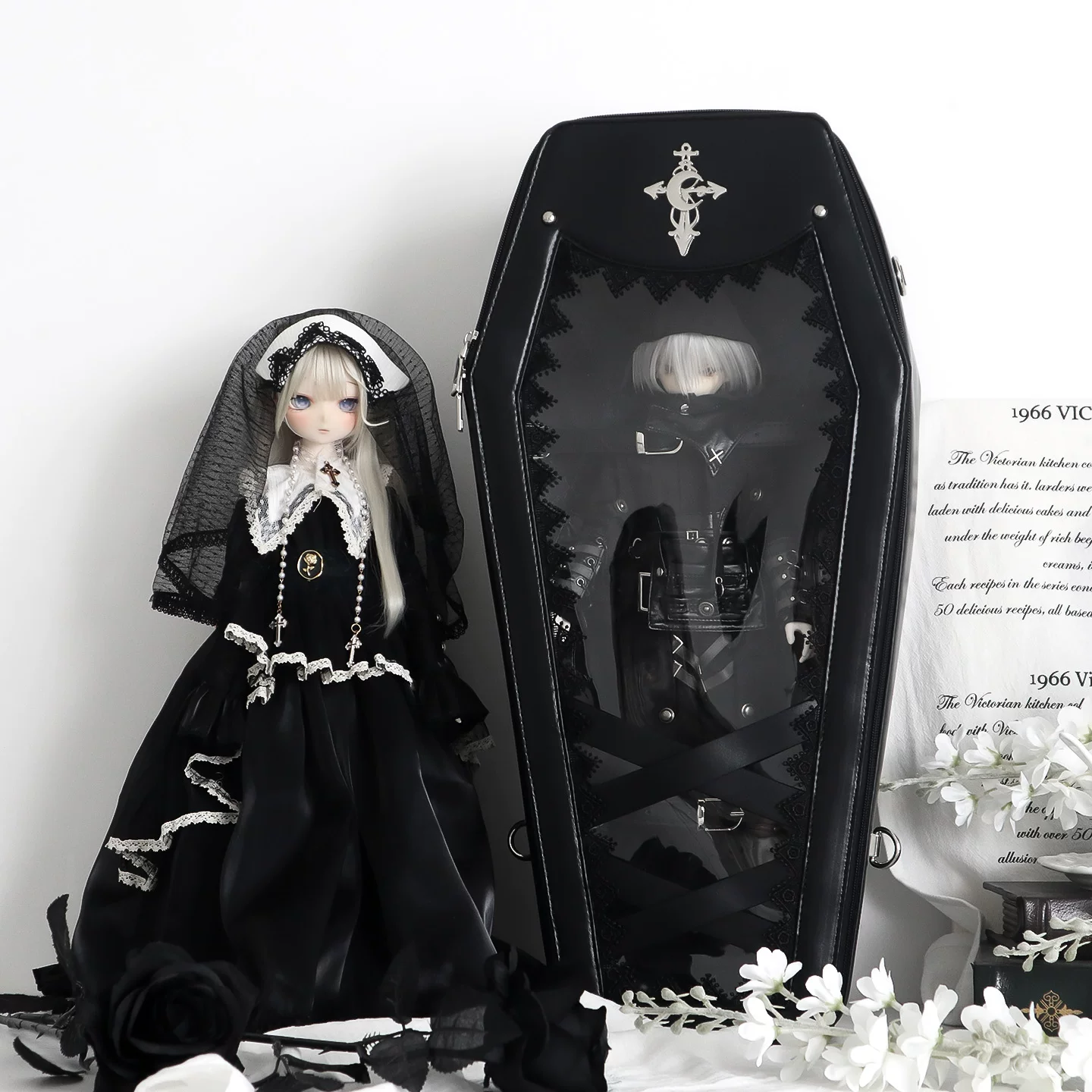 [Сон гроба] Раздражительная Сяомэй оригинальный четырехточечный BJD кроссбоди сумка-гробик для женщин, сумка для малыша y2k