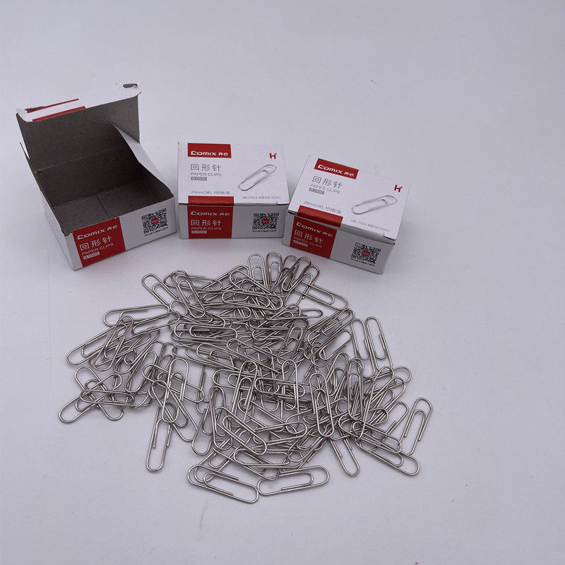 Ziheartback vein needle back thread needle back line type needle binding stationery nickel plated thickening 1000 pieces 29MM