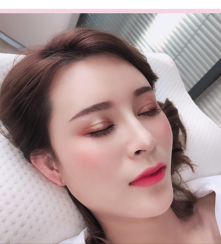 Gió thổi kẹo màu nâu Mờ phẳng nước bờm mềm màu caramel tự nhiên dày đặc ghép không khí lông mi giả - Lông mi giả lông mi giả