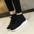 Ins super fire Stretch vớ giày nữ phiên bản Hàn Quốc của ulzzang hip hop giày cao nữ vớ boot đế dày thể thao cũ giày bitis nữ Giày cao gót