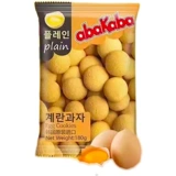 Южная Корея импортировала аба Каса куриное яйцо круглое печенье Оригинальный аромат бананового молока 180 г чистых красных повседневных закусок