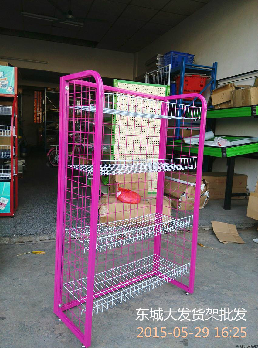 Factory direct bread rack snack rack supermarket shelf food rack small shelf drugstore convenience store isatis root rack