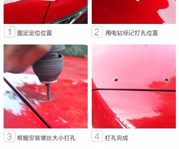 Mazda 6 đuôi 03-15 ngựa 6 đuôi Ma Liu sửa đổi coupe cánh cố định với đuôi m6 sơn