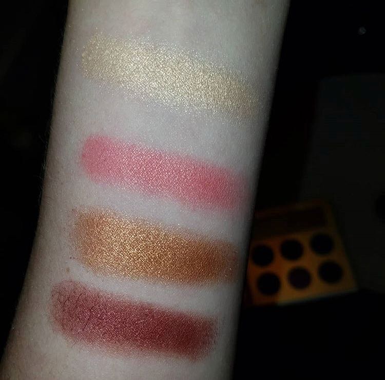Spot Pur nửa đêm masquesade Face Makeup Dish phấn mắt dạng thỏi