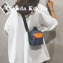 Singapore small bags womens bags new 2021 personality simple small cloth bag casual versatile one-shoulder cross-body bag tide summer