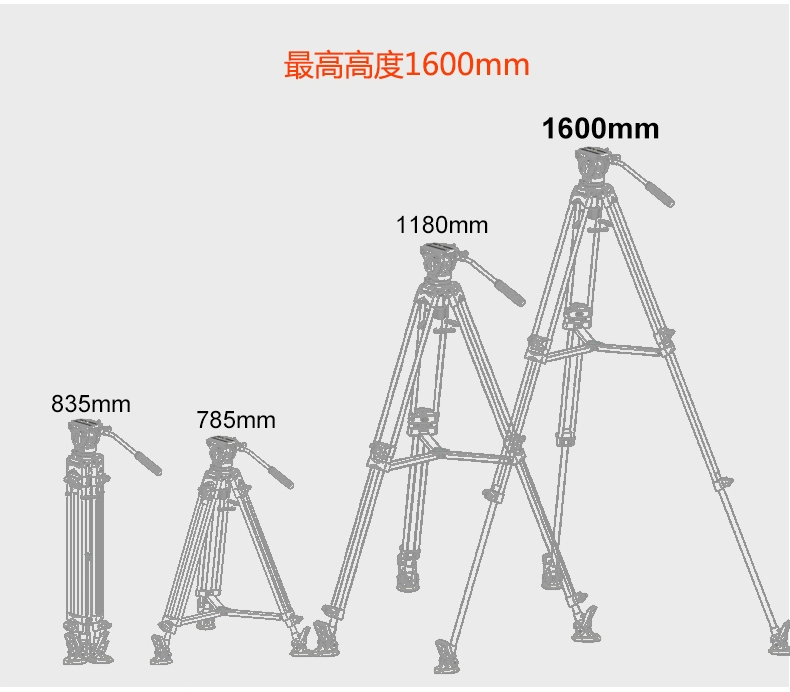 Ke Man KX3838 máy ảnh chân máy chuyên nghiệp giảm xóc thủy lực Yuntai micro phim chụp ảnh cưới đứng - Phụ kiện VideoCam