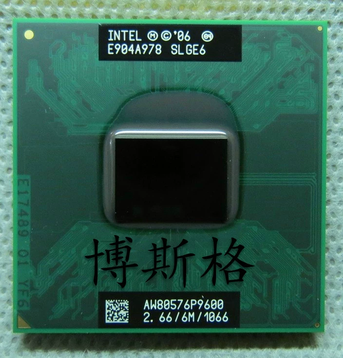 [P8400 P8600 P9600 P9700 原装PGA Y450升级 笔记本CPU P9500]