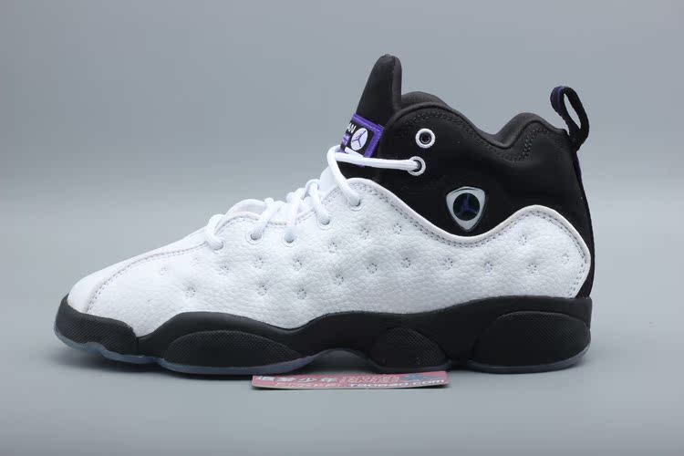 AIR JORDAN TEAM2 Lite AJ13 Joe 13 Giày bóng rổ nữ màu đen và trắng Panda 820273-104 - Giày bóng rổ giày thể thao adidas nữ