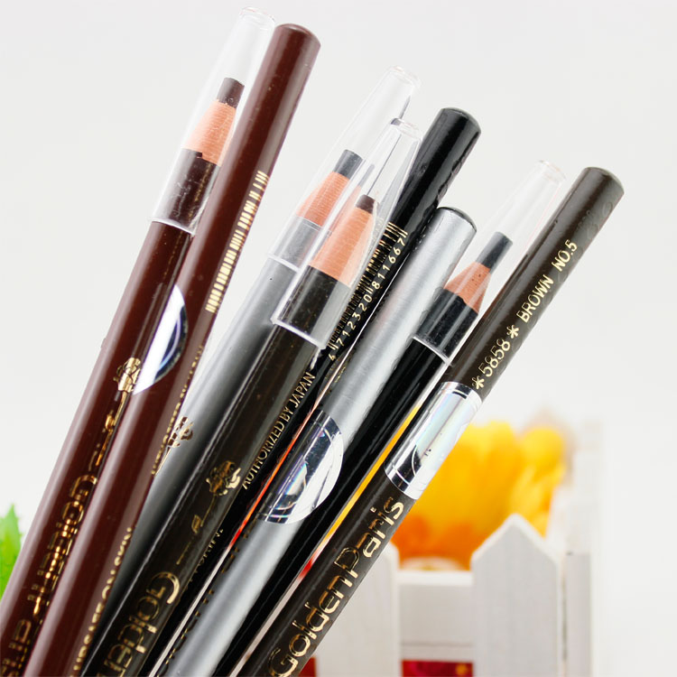 [Mua 2 tặng 1] xác thực một bông hoa kéo lông mày bút chì chống giả dễ dàng để màu không thấm nước và mồ hôi từ sương mù lông mày - Bút chì lông mày / Bột / Stick chì kẻ mày không trôi