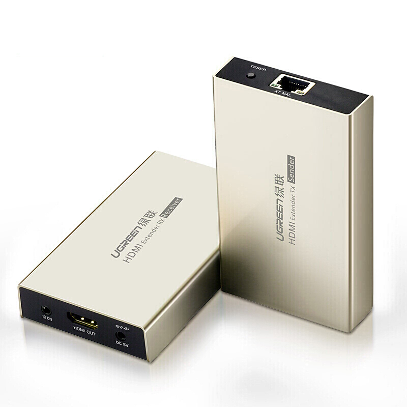 Green Union 40280 HDMI network extender 120 meters to RJ45 network port single network cable HD signal amplifier