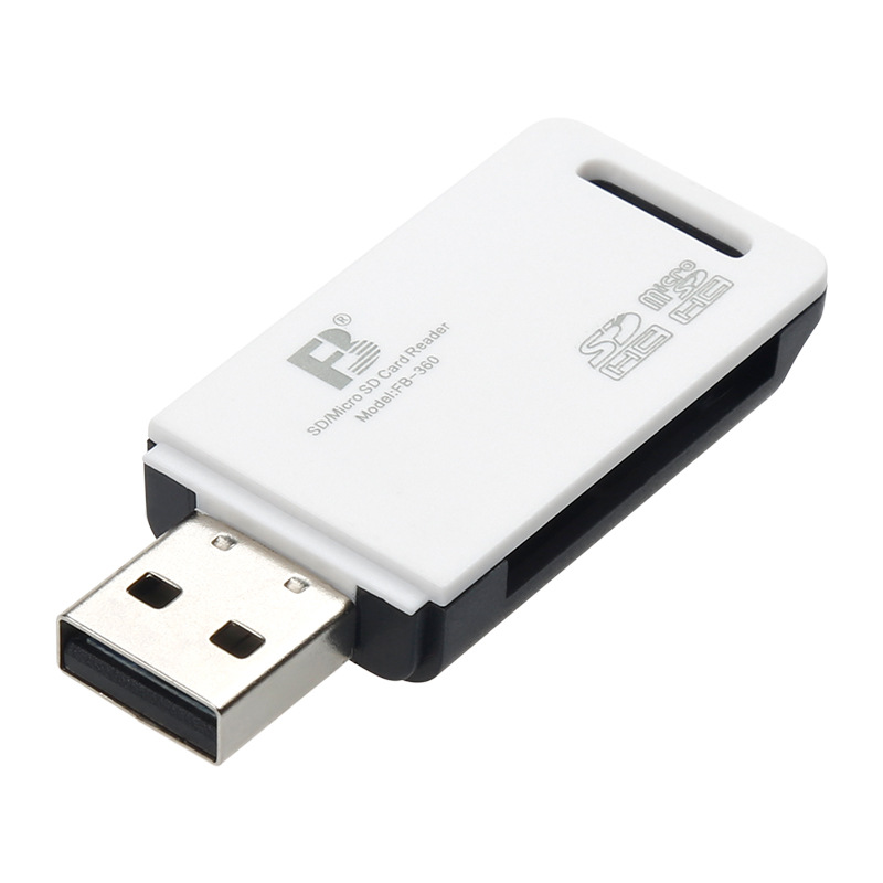 Logo FB360 card reader SDTF card reader two-in-one card reader SDMini SDHCTFMINISDSDHC