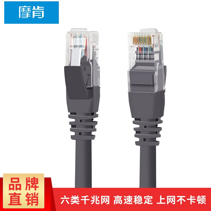 Morken (ANMCK) Y-RJ45C601B 6 class one thousand trillion mesh routes Crystal joints do not rust eco-friendly P