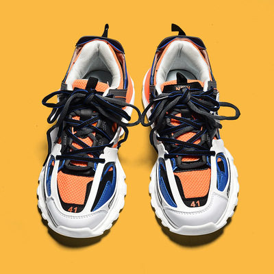 Tide shoes Paris home daddy shoes three generations 3 0 men's mesh sneakers ins breathable casual teen students Putian