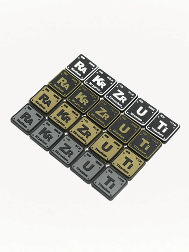 Foxbat Fox Bat Industrial Element Тема Miramne Функциональный обемка Back Back Back Magic Trial Badge