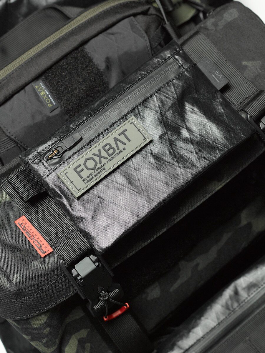 (FOXBAT-Foxbat Industry Official Store) LEG-34 Velcro Morale Badge Subpackage Functional Card Package