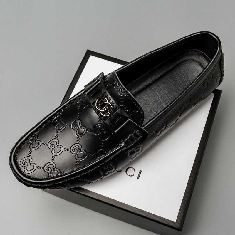 New Summer Bean Shoes Men Genuine Leather Men's Shoes Small Code 35 36 37 Men Casual Shoes Big Size 464748 Yard Tide