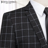 Костюм, модный комплект в английском стиле, мужской пиджак классического кроя, свадебное платье, 3 предмета, облегающий крой