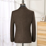 Демисезонная куртка, трендовый пиджак классического кроя для отдыха, облегающий крой, в корейском стиле