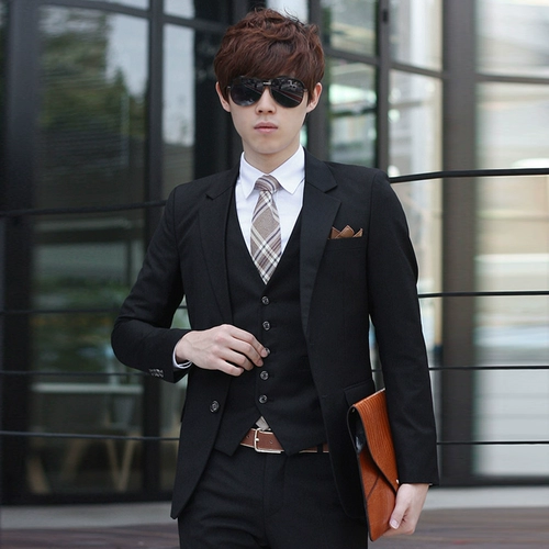 Модный осенний костюм в английском стиле для отдыха, облегающий крой, в корейском стиле