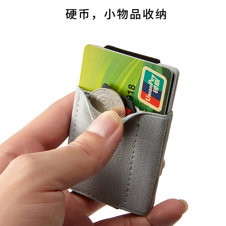 Khái niệm cơ bản về NOMATIC của Mỹ Ví mini kéo ra cho nam và nữ gói thẻ dọc tối giản siêu mỏng di động - Chủ thẻ ví nam cầm tay