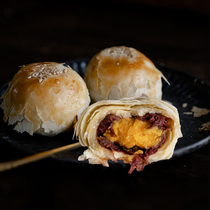 South time | Rose egg yolk crisp flower cake low sugar handmade traditional pastry Yunnan specialty snack 6 Snacks
