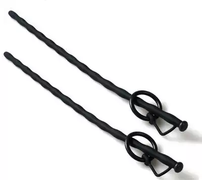 Male horse eye urethral dilation stimulation ultra-long hollow urethral plug can be worn out SM alternative male abuse masturbator