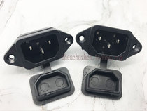 Supply AC power socket full copper male seat character socket with waterproof cover BX-120-C01 CE certification