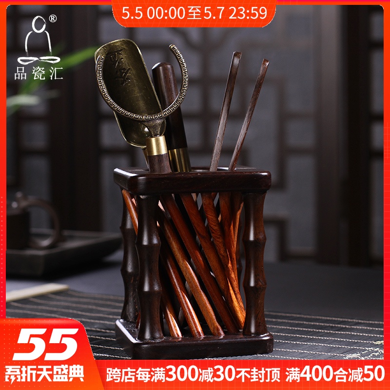 The Product porcelain sink ebony spend pear tea taking pavilion floor 6 gentleman tea accessories tea art combination ChaGa tea spoon tea tray was furnishing articles