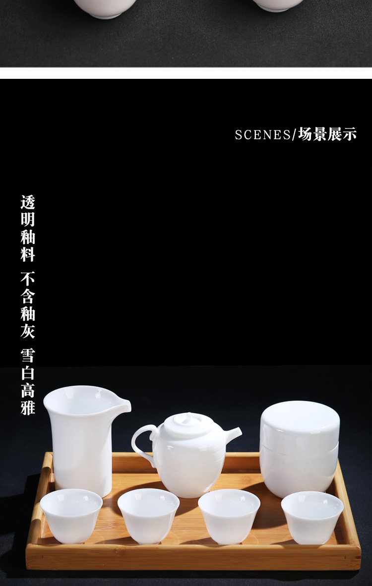 The Product dehua porcelain remit them thin body sample tea cup cup petals cup bell, home office, small tea cup tea gift box