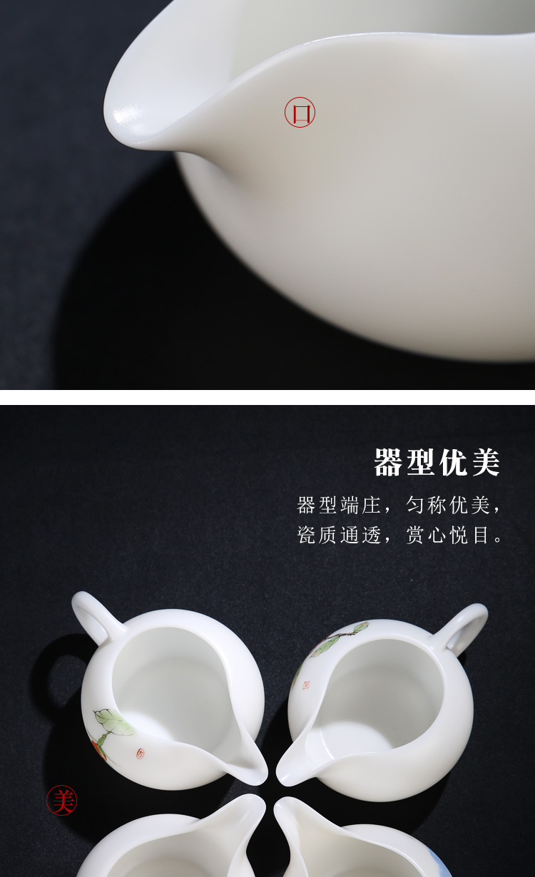 Ceramics fair collect white porcelain cup manual hand - made ceramic tea pot points of eagle tea ware made private tea accessories