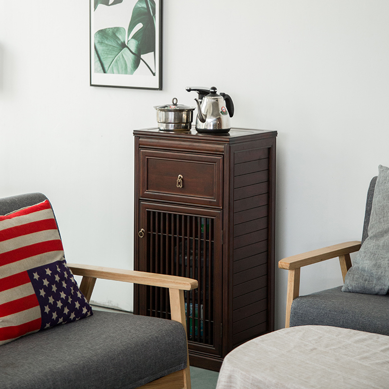 Porcelain sink walnut color what bamboo tea tea ano multilayer frame tea tea edge ark, sitting room tea shelf