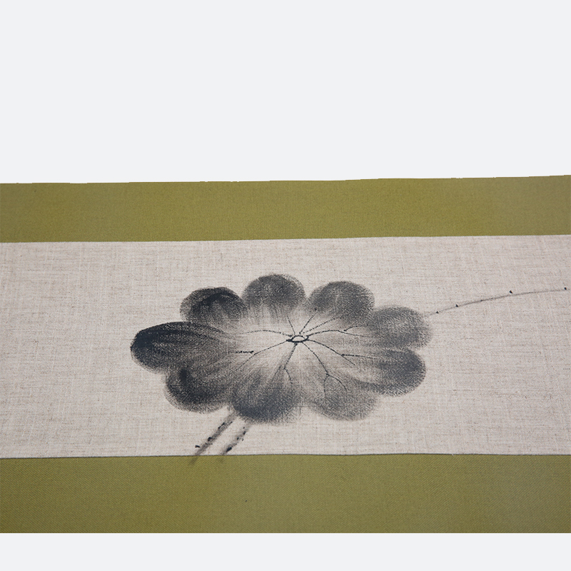 Porcelain sink lotus love tea table zen hand - made cloth art kung fu tea accessories table flag tea towel tea tea set