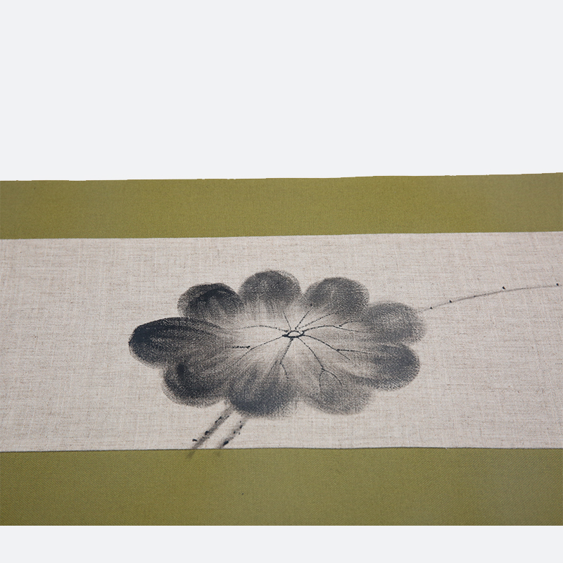 Porcelain sink lotus love tea table zen hand - made cloth art kung fu tea accessories table flag tea towel tea tea set