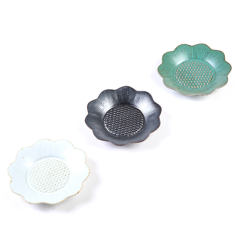 The Product porcelain sink gentleman coarse pottery teacup pad pattern sample tea cup dried fruit saucer ceramic kung fu tea set with parts