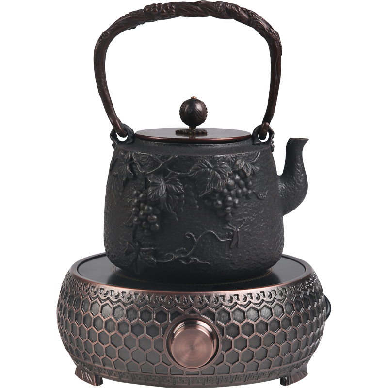 The Product imitation copper electric porcelain remit TaoLu old high temperature cast iron pot of imitation Japan uncoated iron pot of boiling water tea kettle