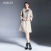 Quần áo nữ mùa thu đông OIBEE2019 - Trung bình và dài Coat