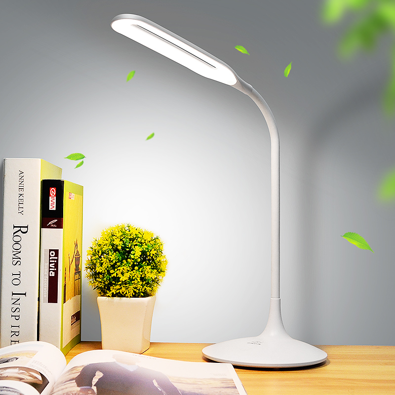Liangliang 3688 rechargeable LED desk lamp Bedroom college dormitory desk bed head charge and plug dual-use learning eye protection lamp