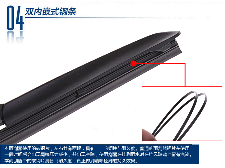 Bắc Kinh Hyundai ix25 / I35 / i30 kính chắn gió phía trước xe gạt nước không cần gạt nước HD câm phổ gat mua oto