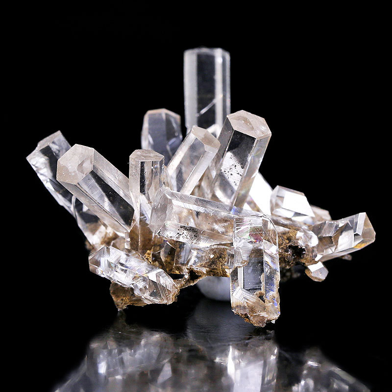 5-5 New Variety Fujian-Produced Aurora Hexahedral Crystal Column High-Transparency Calcite Natural Mineral Crystal Science Specimen 5-5 New Variety Fujian-Produced Aurora Hexahedral Crystal Column High-Transparency Calcite Natural Mineral Crystal Science Specimen