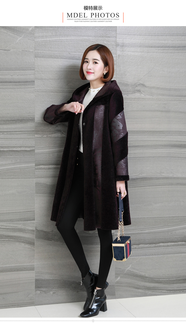 Manteau de fourrure femme QIAN - Ref 3175251 Image 13