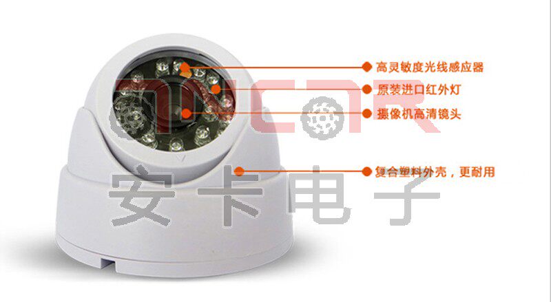 товар из китая 特价 sonyccd车载摄像机塑料海螺模拟420线大巴车专用红外摄像机 Green Card