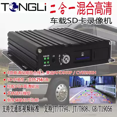 Tongli MR9504 basic SD card Car Video recorder driving field vision assist system VSCC