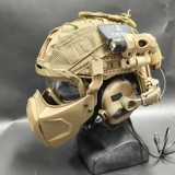 Быстрая битва без воров 𢧐Хирургический шлем, прибор ночного видения с четырьмя глазами, полный набор реквизита для стрельбы наложенным платежом, маска и очки, модель модели