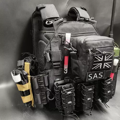 Полный комплект «Нет вора», потому что британские солдаты 19 God of War, ночная атака, призрак, тактический жилет, реквизит, конец cod16